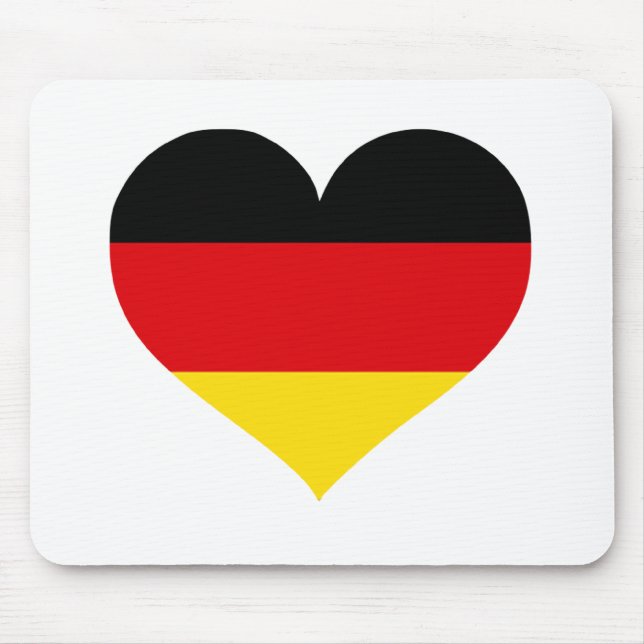 Tapis De Souris Allemagne Amour (Devant)