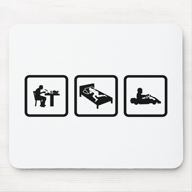 Tapis De Souris Allez-Karting (Devant)