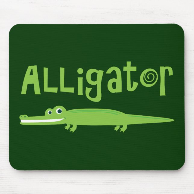 Tapis De Souris Alligator (Devant)