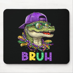 Tapis De Souris Alligator Bruh Mardi Gras Costume Ados du Carnaval