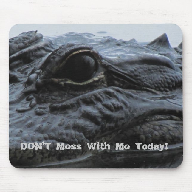 Tapis De Souris Alligator OEil Mousepad (Devant)