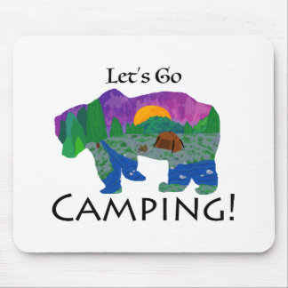 Tapis De Souris Allons camper