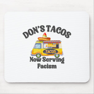 Tapis De Souris Allons Taco Drôle Trump Toujours Abandonne _2