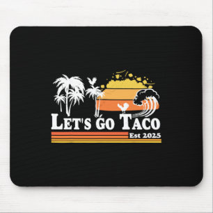 Tapis De Souris Allons Taco Est 2025 Rétro Poules Dehors T.a.c.o