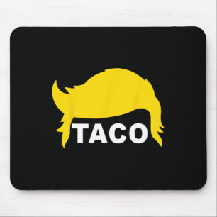 Tapis De Souris Allons-y Taco Drôle de cheveux de Taco