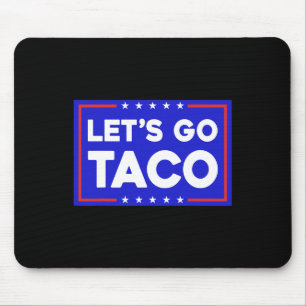 Tapis De Souris Allons-y Taco Drôle T.a.c.o Allons-y Taco