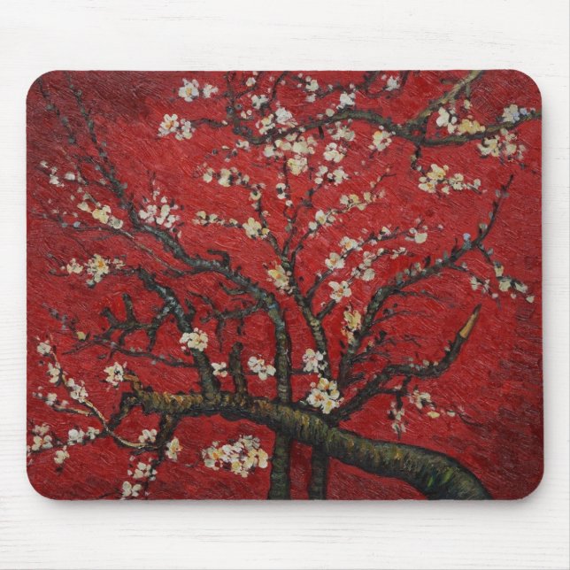 Tapis De Souris Almond Blossom Vincent Van Gogh (Devant)