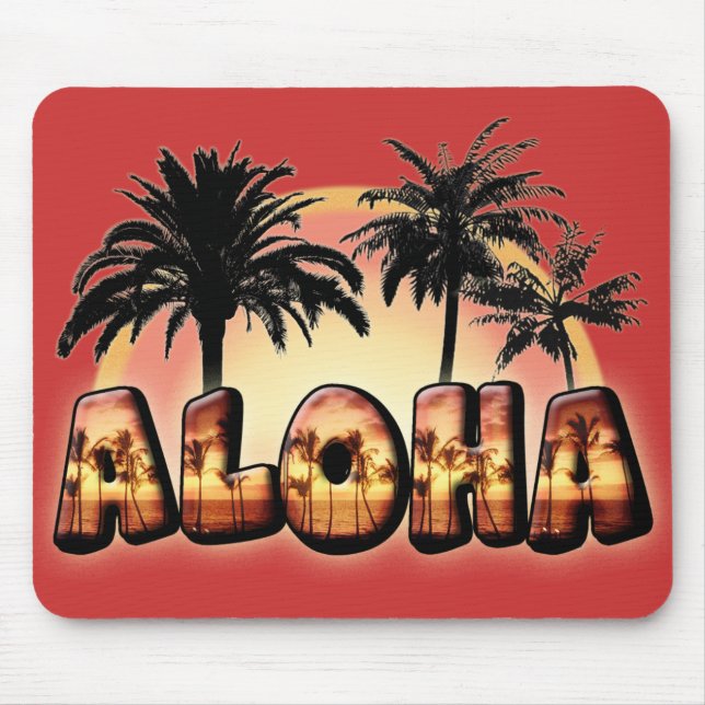 Tapis De Souris Aloha (Devant)