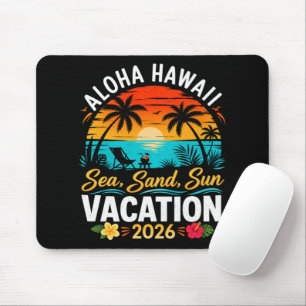 Tapis De Souris Aloha Hawaii Mer Sable Soleil 2026