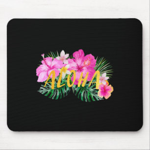 Tapis De Souris Aloha Hibiscus Fleurs