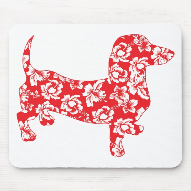 Tapis De Souris Aloha Red Doxies (Devant)