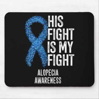 Tapis De Souris Alopecia Areata Son Combat Est Mon Combat Alopecia