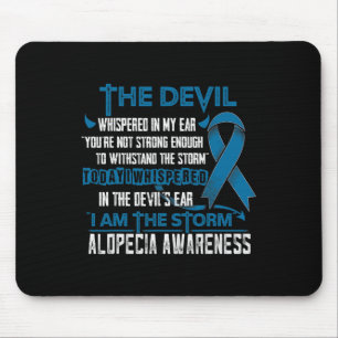 Tapis De Souris Alopecia Sensibilisation Je suis le Diable de la t