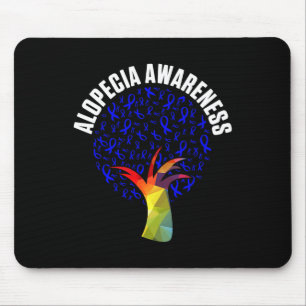 Tapis De Souris Alopecia Sensibilisation Perte de cheveux Guerrier