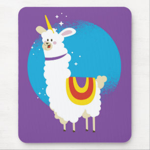 Tapis De Souris Alpaca Unicorn