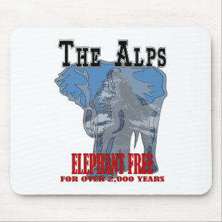 Tapis De Souris Alpes - l'éléphant libèrent