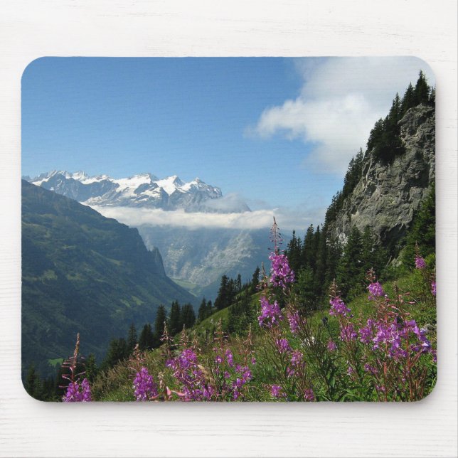 Tapis De Souris Alpes, Montagnes (Devant)