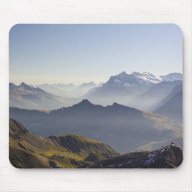 Tapis De Souris Alpes suisses Mousepad (Devant)