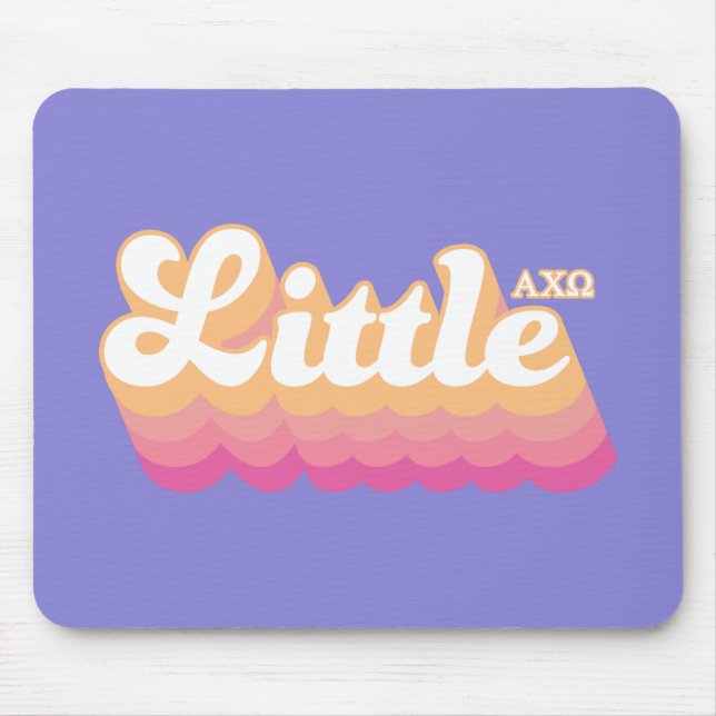 Tapis De Souris Alpha Chi Omega | Petite (Devant)