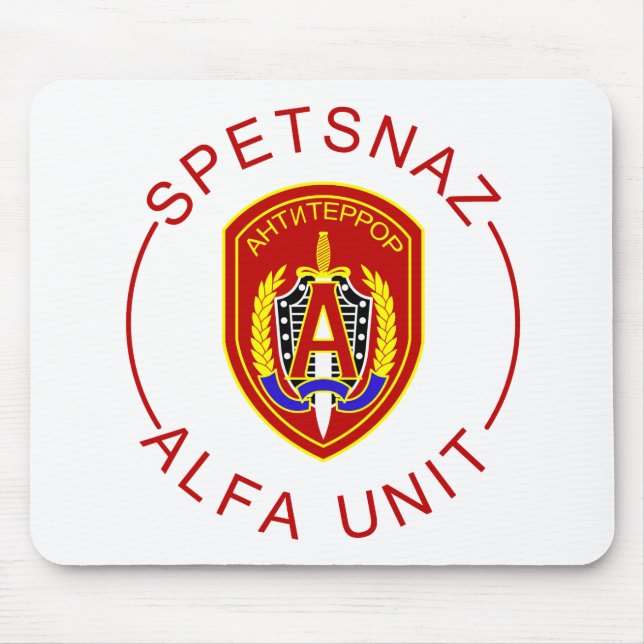 Tapis De Souris Alpha de Spetsnaz (Devant)