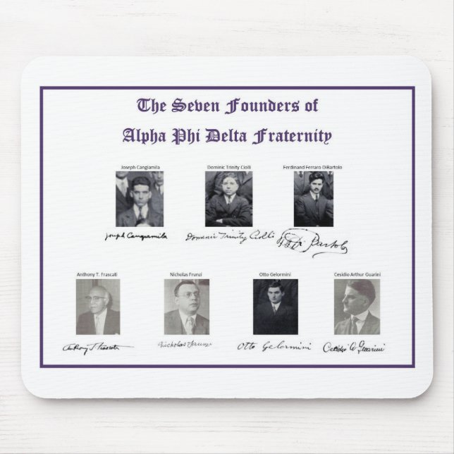 Tapis De Souris Alpha Phi Delta Mousepad (Devant)