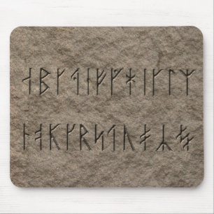 Tapis De Souris Alphabet de Viking