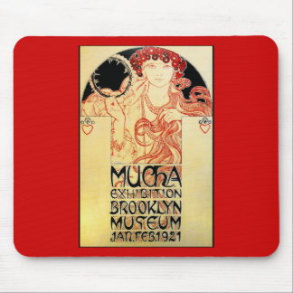 Tapis De Souris Alphones ( Alfons ) Mucha 1921 pièce
