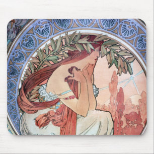 Tapis De Souris Alphonse Mucha