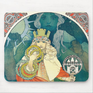 Tapis De Souris Alphonse Mucha 6e Sokol Festival, 1912