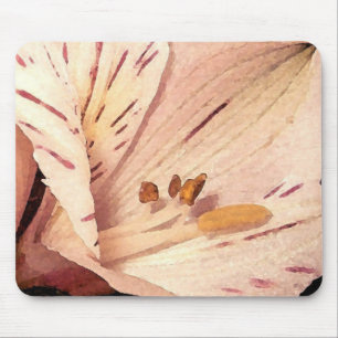 Tapis De Souris Alstroemeria florissante