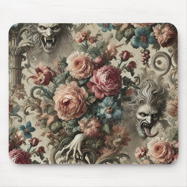 Tapis De Souris 🩸 Altars Arcane - Gothique victorien (Devant)