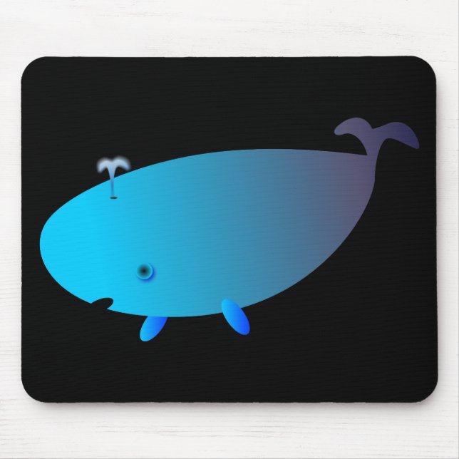 Tapis De Souris Amant de baleine (Devant)