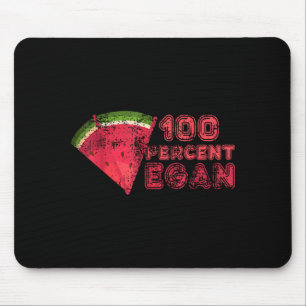 Tapis De Souris amant de fruits de pastèque d'été 100 pour cent vé