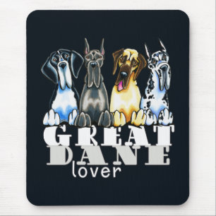 Tapis De Souris Amant de great dane