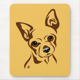 Tapis De Souris Amant Mousepads de chiwawa