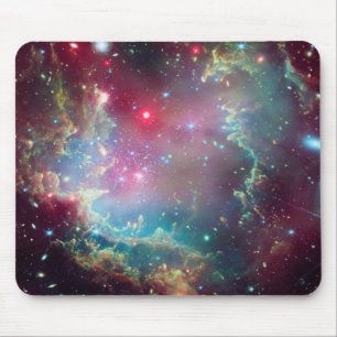 Tapis De Souris amas d'étoiles NGC 602 Galaxie Espace Astronomie