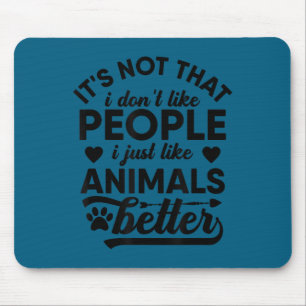 Tapis De Souris Amateur de chien de compagnie de mème d'animal
