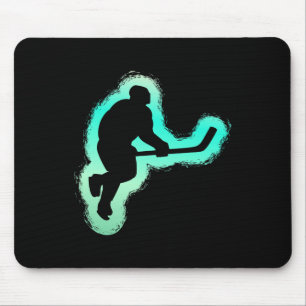 Tapis De Souris Amateur de hockey sur glace Fan des sports d'hiver