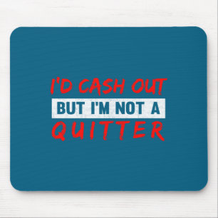 Tapis De Souris Amateur de jeux de casino drôle de parieur