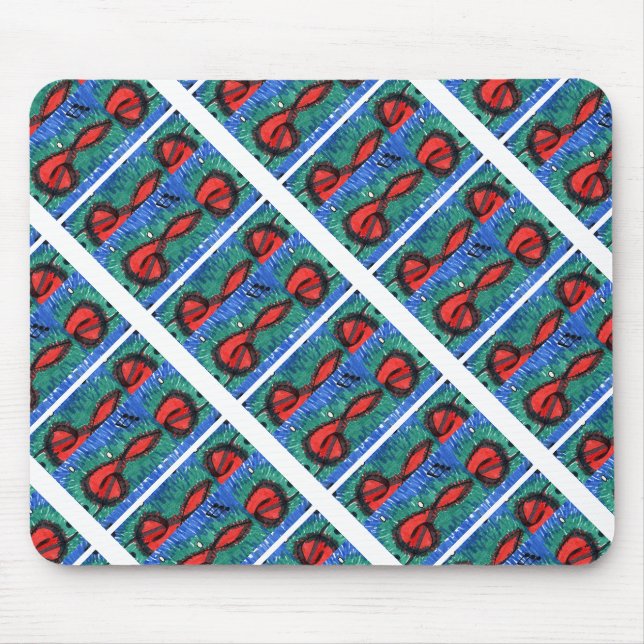 Tapis De Souris Amateurs de musique notation musicale joyeux desig (Devant)