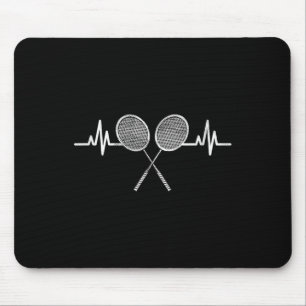 Tapis De Souris Amateurs de sport de badminton Garçons sportifs