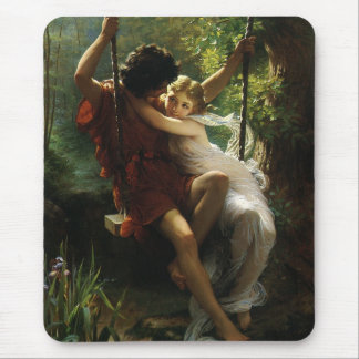 Tapis De Souris Amateurs en Swing. Printemps par Pierre Auguste Co