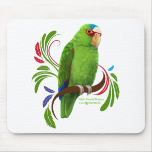 Tapis De Souris Amazonie à frontières blanches