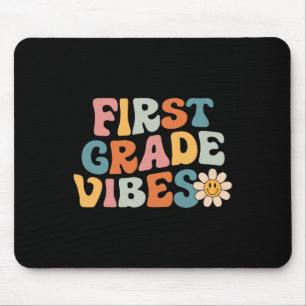 Tapis De Souris Ambiance de classe - Équipe de 1re année Rétro 1er