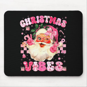 Tapis De Souris Ambiance de Noël Mignonne Nk Père Noël Noël Xmas F