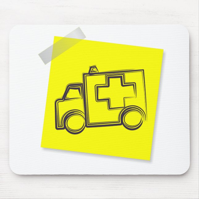 Tapis De Souris Ambulance (Devant)