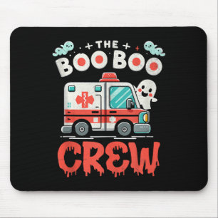 Tapis De Souris Ambulance Boo Boo Pilote Ambulance Ems H