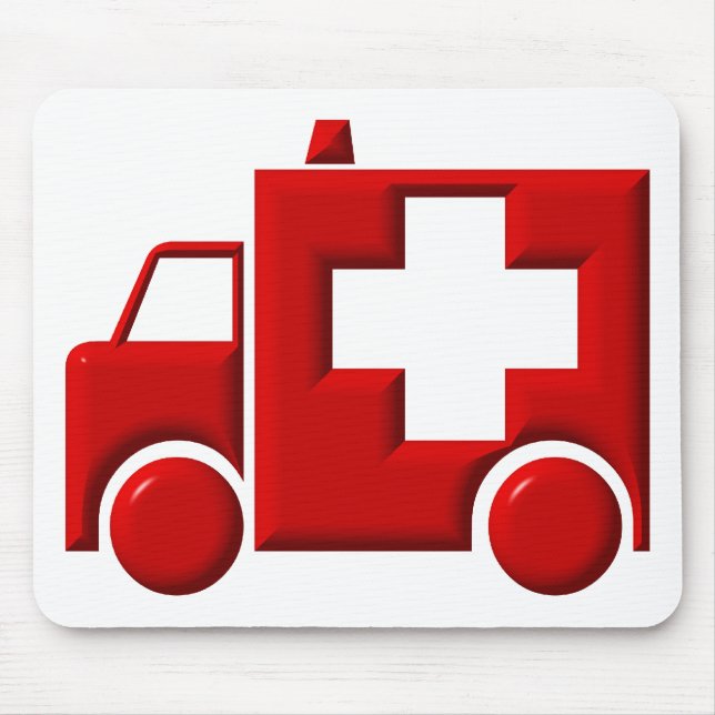Tapis De Souris Ambulance / TEM (Devant)