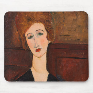 Tapis De Souris Amedeo Modigliani - Portrait d'une femme