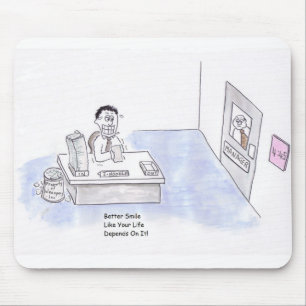 Tapis De Souris Améliorez le sourire Mousepad